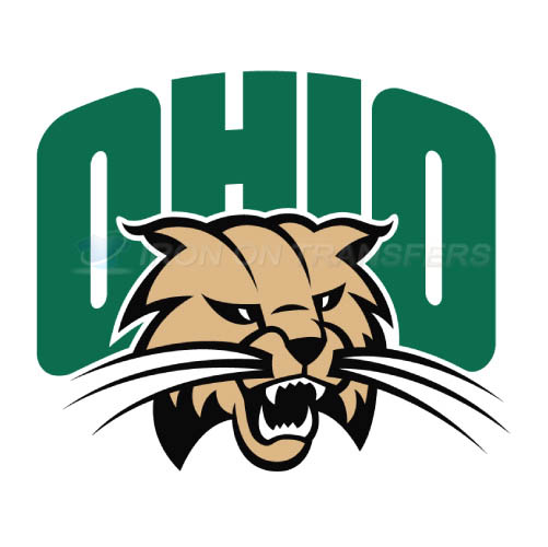 Ohio Bobcats Logo T-shirts Iron On Transfers N5740 - Click Image to Close